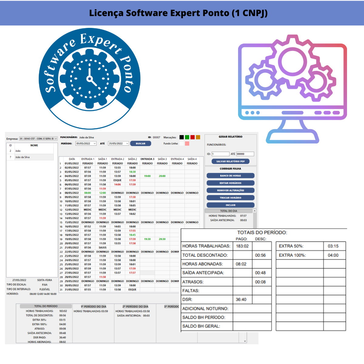 Foto do Licença Expert Ponto (1 CNPJ)