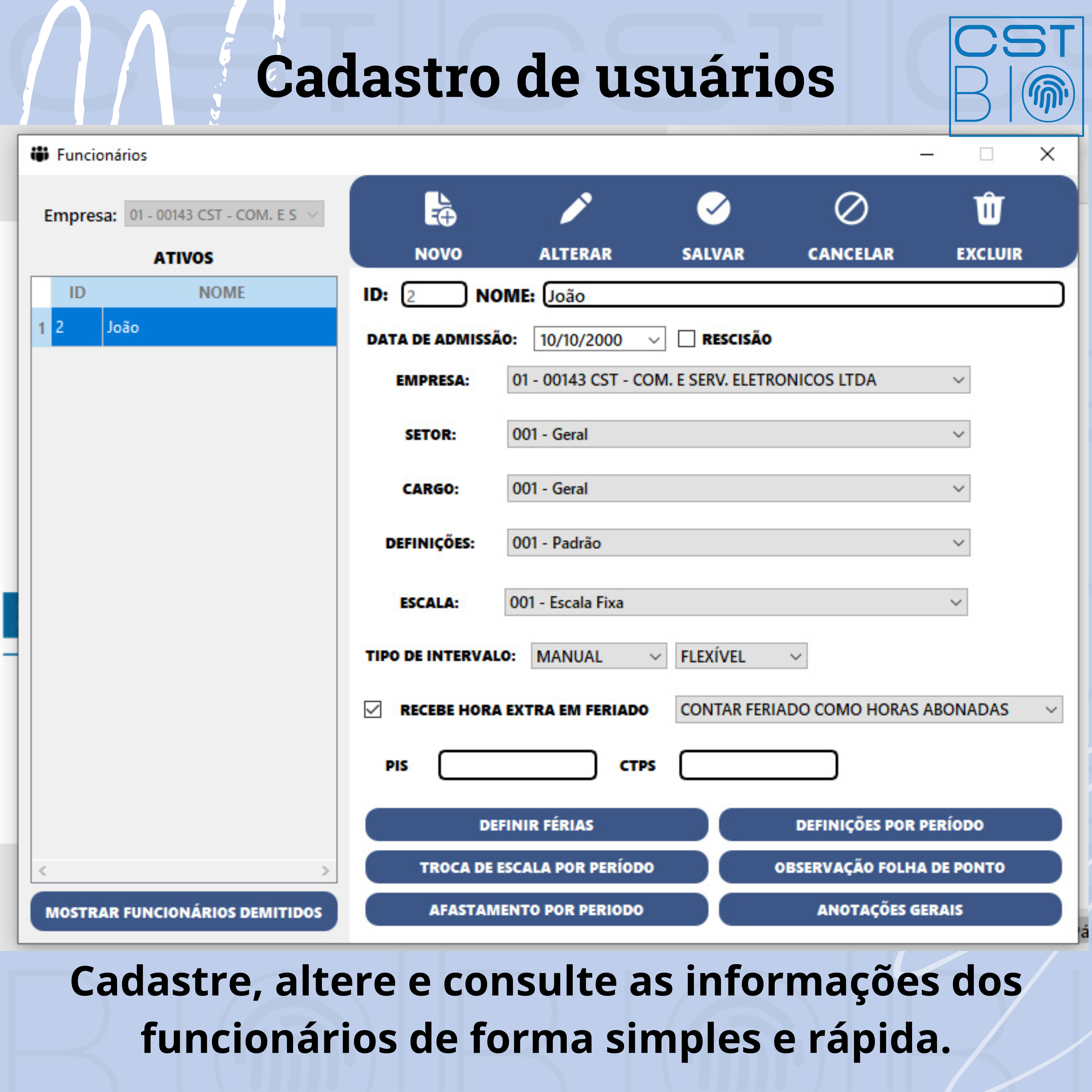 Foto do Relógio Ponto Facial + Licença Expert Ponto (1 CNPJ) + Pendrive